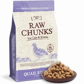 35% OFF: Absolute Bites Raw Chunks Quail Freeze Dried Cat Food dry cat food cat treats grain free cat food kitten treats cat dental treats