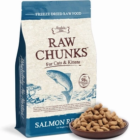 35% OFF: Absolute Bites Raw Chunks Salmon Freeze Dried Cat Food kitten food wet kitten food kitten milk kitten treats grain free kitten food