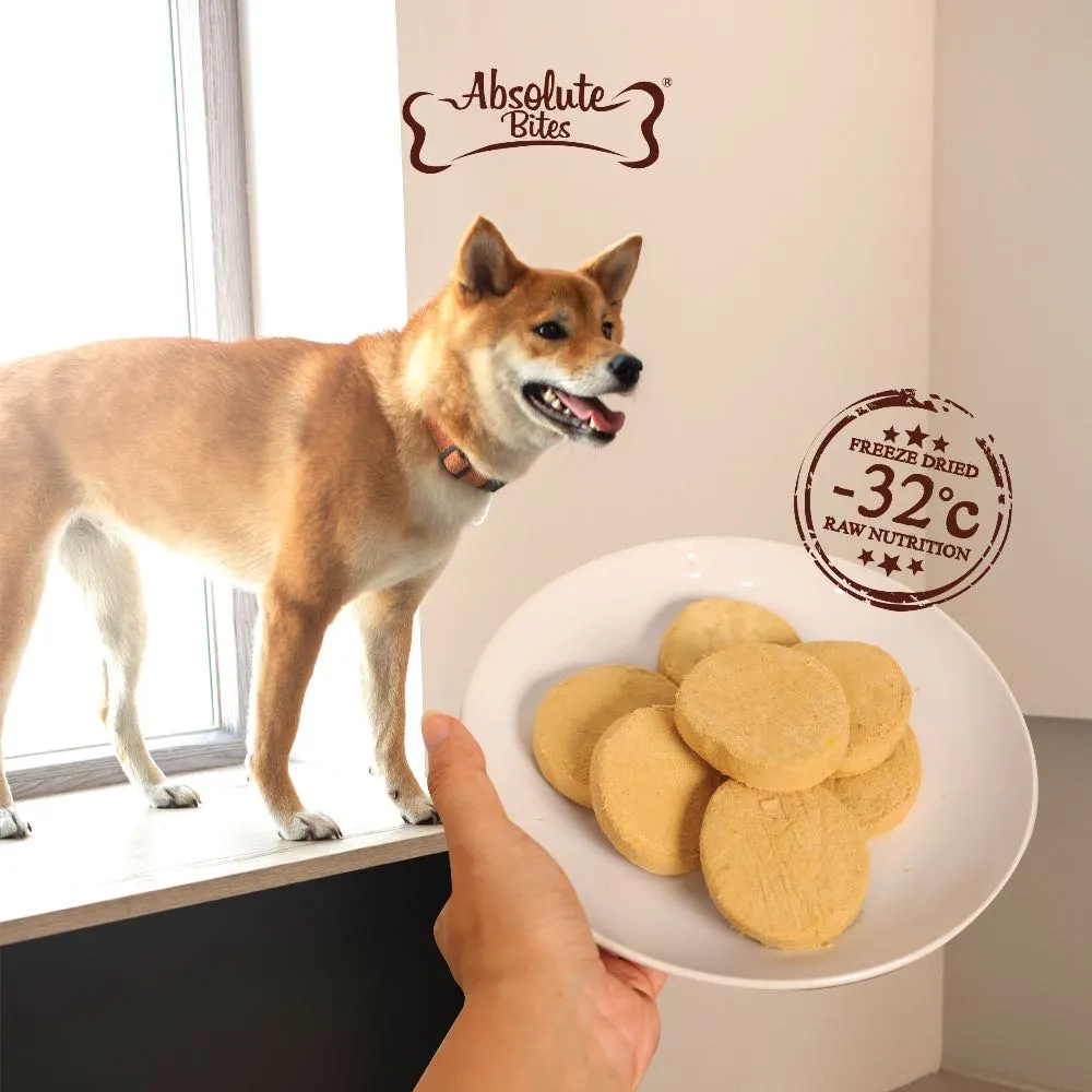 37% OFF: Absolute Bites Pork Freeze-Dried Raw Patties Dog Food 14oz