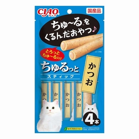 3 FOR $16.40: Ciao Churutto Tuna Katsuo Liquid Cat Treats 28g dog chew toys dog dental chews durable chew toys puppy chew toy bone chew
