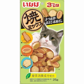 4 FOR $14: Ciao Soft Bits Mix Chicken Fillet & Tuna, Dried Bonito Scallop Flavor Cat Treats 25g dog chew toys dog dental chews durable chew toys puppy chew toy bone chew