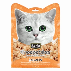 4 FOR $14: Kit Cat Freeze Bites Salmon Grain Free Cat Treats 15g dry cat food cat treats grain free cat food kitten treats cat dental treats