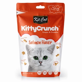 5 FOR $14: Kit Cat KittyCrunch Salmon Flavor Cat Treats 60g dog chew toys dog dental chews durable chew toys puppy chew toy bone chew