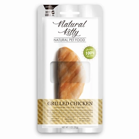 6 FOR $15: Natural Kitty Original Grilled Chicken Cat Treat 30g dry cat food cat treats grain free cat food kitten treats cat dental treats