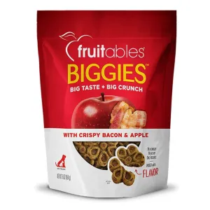 $7 OFF: Fruitables Biggies Crispy Bacon & Apple Dog Treats 16oz dog grooming shampoo collar crate feeding supplies