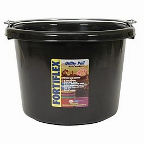 8 Quart Pail, Black puppy accessories new puppy gear puppy bed puppy blanket puppy grooming kit