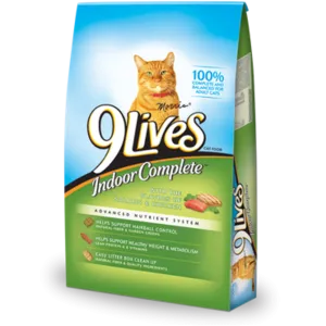 9 Lives Indoor Complete Dry Cat Food freeze dried dog food raw food for dogs dog freeze meal high protein dog food grain free freeze dog food