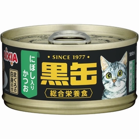 $10 OFF 24 cans: Aixia Kuro-Can Mini Tuna & Skipjack Tuna with Anchovy Canned Cat Food 80g x 24 cat food cans soft cat food high protein cat food natural cat food senior cat food