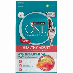 '10% OFF/BUNDLE DEAL': Purina One Healthy Adult Salmon & Tuna Dry Cat Food 1.2kg cat general supplies cat toys cat grooming cat food cat litter