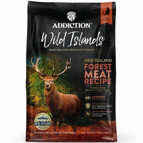 '26% OFF   FREE CANNED FOOD/SCOOP': Addiction Wild Islands Forest Meat Recipe Venison Grain-Free Dry Cat Food kitten food wet kitten food kitten milk kitten treats grain free kitten food