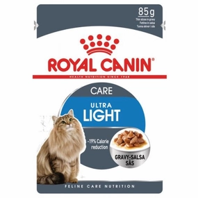 $9 OFF: Royal Canin Ultra Light Adult Pouch Cat Food 85g x12 cat general supplies cat toys cat grooming cat food cat litter