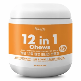 'BUNDLE DEAL': Altimate Pet 12 In 1 Multivitamin Dog Supplement Chews 250g plush dog toy soft chew toy squeaky plush pillow toy stuffed dog toy