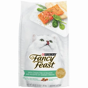 'BUNDLE DEAL': Fancy Feast with Ocean Fish & Salmon Dry Cat Food kitten food wet kitten food kitten milk kitten treats grain free kitten food