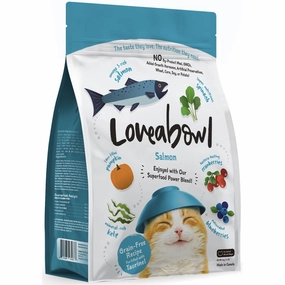 'BUNDLE DEAL': Loveabowl Salmon Grain Free Dry Cat Food kitten food wet kitten food kitten milk kitten treats grain free kitten food