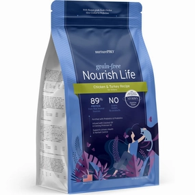 'BUNDLE DEAL': Nurture Pro Nourish Life Chicken & Turkey Recipe Grain-Free Kitten Dry Cat Food kitten food wet kitten food kitten milk kitten treats grain free kitten food
