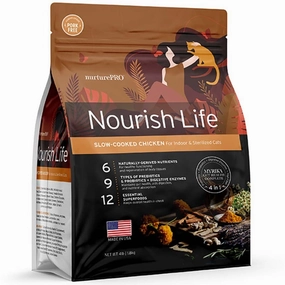 'BUNDLE DEAL': Nurture Pro Nourish Life Chicken Mature 7  Formula Dry Cat Food kitten food wet kitten food kitten milk kitten treats grain free kitten food
