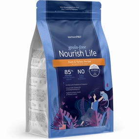 'BUNDLE DEAL': Nurture Pro Nourish Life Duck & Turkey Recipe Grain-Free Dry Cat Food kitten food wet kitten food kitten milk kitten treats grain free kitten food