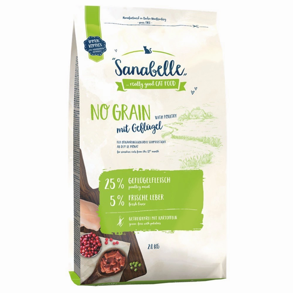 'BUNDLE DEAL': Sanabelle No Grain Poultry Dry Cat Food cat general supplies cat toys cat grooming cat food cat litter