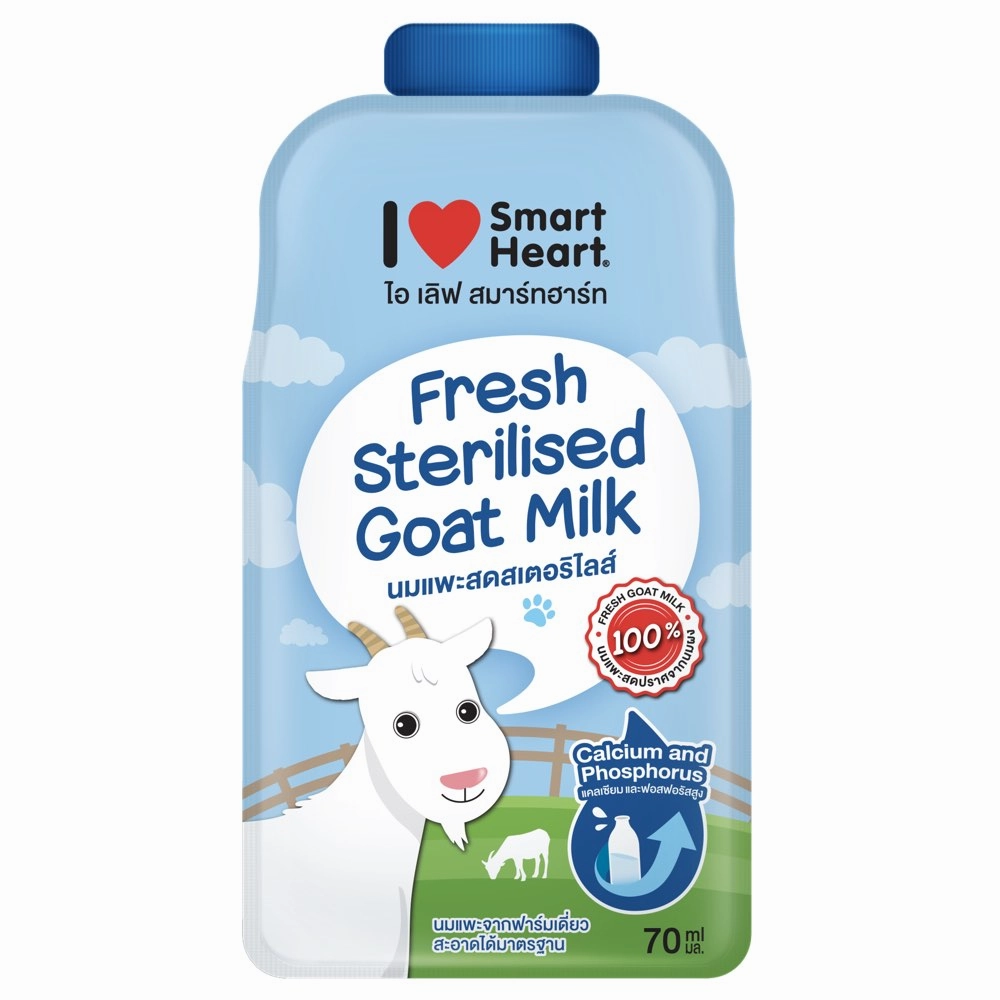 'BUNDLE DEAL': Smartheart Fresh Sterilised Goat Milk For Cats & Dogs (Pouch) 70ml dog chew toys dog dental chews durable chew toys puppy chew toy bone chew