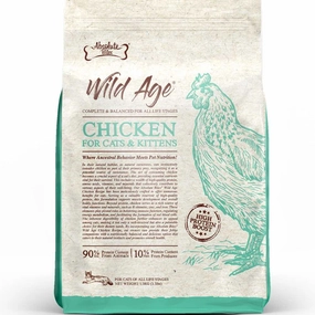 'BUNDLE DEAL/FREE TREAT': Absolute Bites Wild Age Chicken Dry Cat Food cat general supplies cat toys cat grooming cat food cat litter