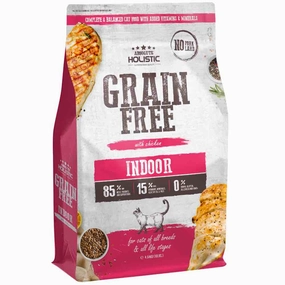 'FREE TREAT w 3lb': Absolute Holistic Indoor Chicken Grain-Free Dry Cat Food cat general supplies cat toys cat grooming cat food cat litter
