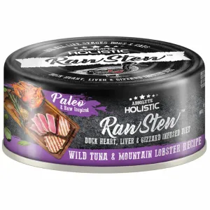 Absolute Holistic Raw Stew Wild Tuna & Mountain Lobster Grain-Free Canned Cat & Dog Food 80g dog toys interactive dog toy plush dog toy dog rope toy squeaky toy