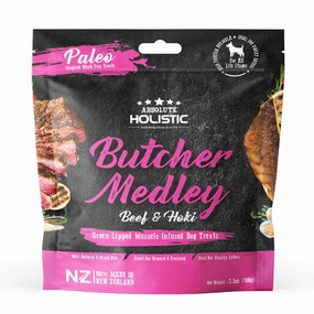 Absolute Holistic Air Dried Butcher Medley Beef & Hoki Dog Treats 100g fly trap horse fly spray poultry fly control fly repellent farm fly solution