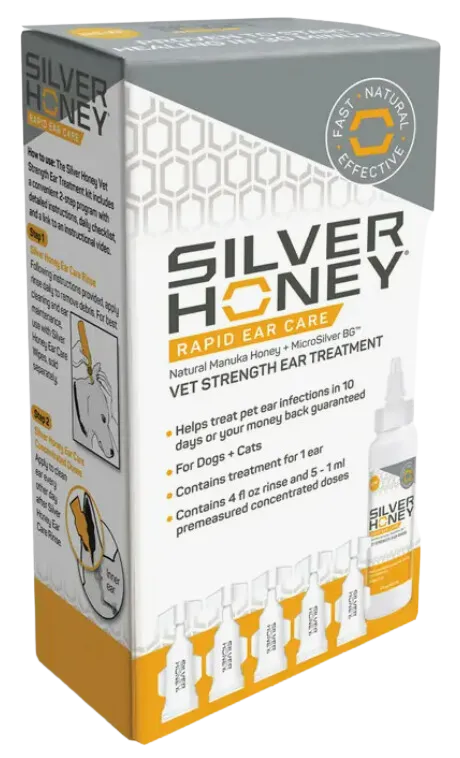 Absorbine Silver Honey Dog & Cat Rapid Ear Care Ear Treatment pig feed piglet nutrition pig food pellets pig vitamins pig treats