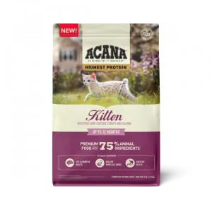 ACANA Highest Protein Dry Food for Kittens freeze dried dog food raw food for dogs dog freeze meal high protein dog food grain free freeze dog food