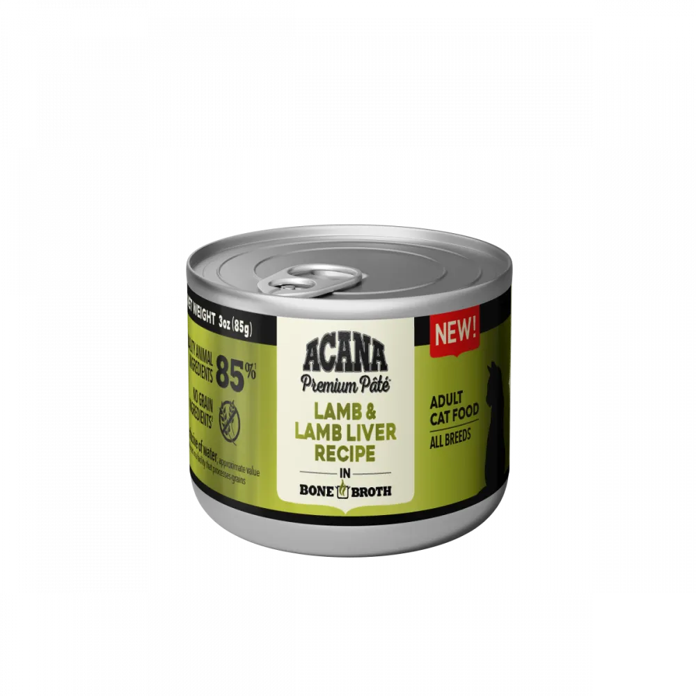 ACANA Lamb & Lamb Liver in Bone Broth cat calming diffuser cat stress relief anxiety cat treats cat relaxing spray pet mood aid