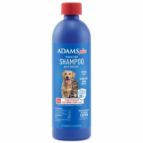 Adams Plus Flea & Tick Shampoo with Precor cat grooming cat shampoo cat conditioner cat comb cat grooming glove