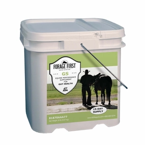 ADM Forage First Gastric Support Gut Health Horse Supplement, 20 lb pail poultry remedies poultry supplement goat vitamins sheep probiotics animal health boost