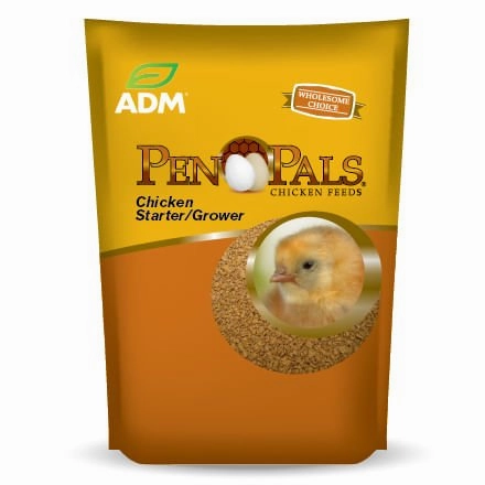 ADM Pen Pals Chicken Feed Starter/Grower, 5 lb puppy accessories new puppy gear puppy bed puppy blanket puppy grooming kit