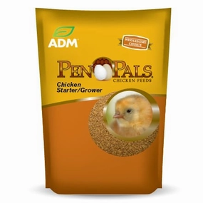 ADM Pen Pals Chicken Feed Starter/Grower, 5 lb puppy accessories new puppy gear puppy bed puppy blanket puppy grooming kit