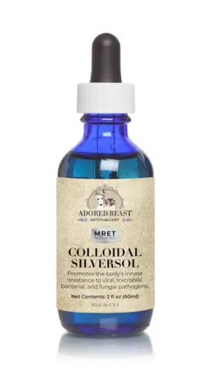 Adored Beast Apothecary Herbal - Colloidal SilverSol 2oz pig feed piglet nutrition pig food pellets pig vitamins pig treats