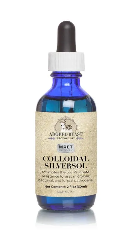 Adored Beast Apothecary Herbal - Colloidal SilverSol 2oz pig feed piglet nutrition pig food pellets pig vitamins pig treats
