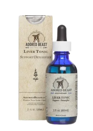 Adored Beast Apothecary Herbal - Liver Tonic 2oz pig feed piglet nutrition pig food pellets pig vitamins pig treats