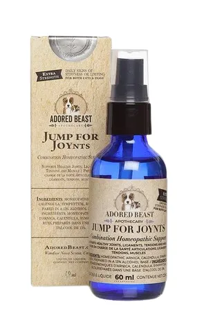 Adored Beast Apothecary Homeopathy - Jump for JOYnts 2oz pig feed piglet nutrition pig food pellets pig vitamins pig treats