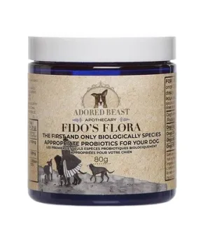 Adored Beast Apothecary Probiotics - Fido's Flora Probiotic Powder 80g pig feed piglet nutrition pig food pellets pig vitamins pig treats