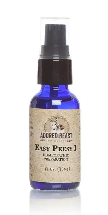 Adored Beast Apothecary Protocols - Easy Peesy 1oz (Supports the body in the dissolution of Crystals and Stones) pig feed piglet nutrition pig food pellets pig vitamins pig treats