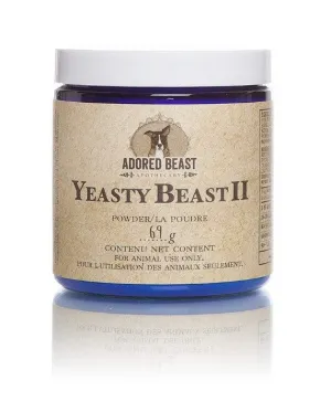 Adored Beast Apothecary Protocols - Yeasty Beasty II Powder 69g pig feed piglet nutrition pig food pellets pig vitamins pig treats