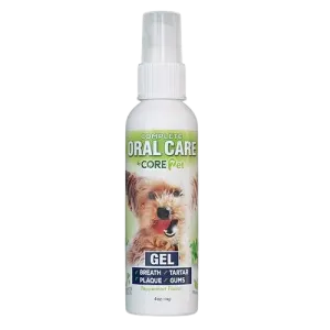 AdorePet Complete Oral Care Peppermint Canine Gel 4oz Bottle pig feed piglet nutrition pig food pellets pig vitamins pig treats