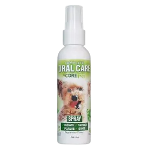 AdorePet Complete Oral Care Peppermint Canine Spray 4oz Bottle pig feed piglet nutrition pig food pellets pig vitamins pig treats