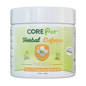 AdorePet Herbal Defense Powder 4oz Jar pig feed piglet nutrition pig food pellets pig vitamins pig treats