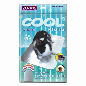 Alex Cool Plate for Rabbit, Chinchilla or Guinea Pig dog water fountain slow feeder automatic dog feeder gravity feeder dog food dispenser