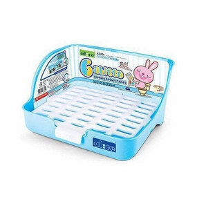 Alice Gabitto Sloping Rabbit Toilet Blue - Large (AE69) hamster cage guinea pig supplies small animal accessories rabbit water bottle rat tunnel