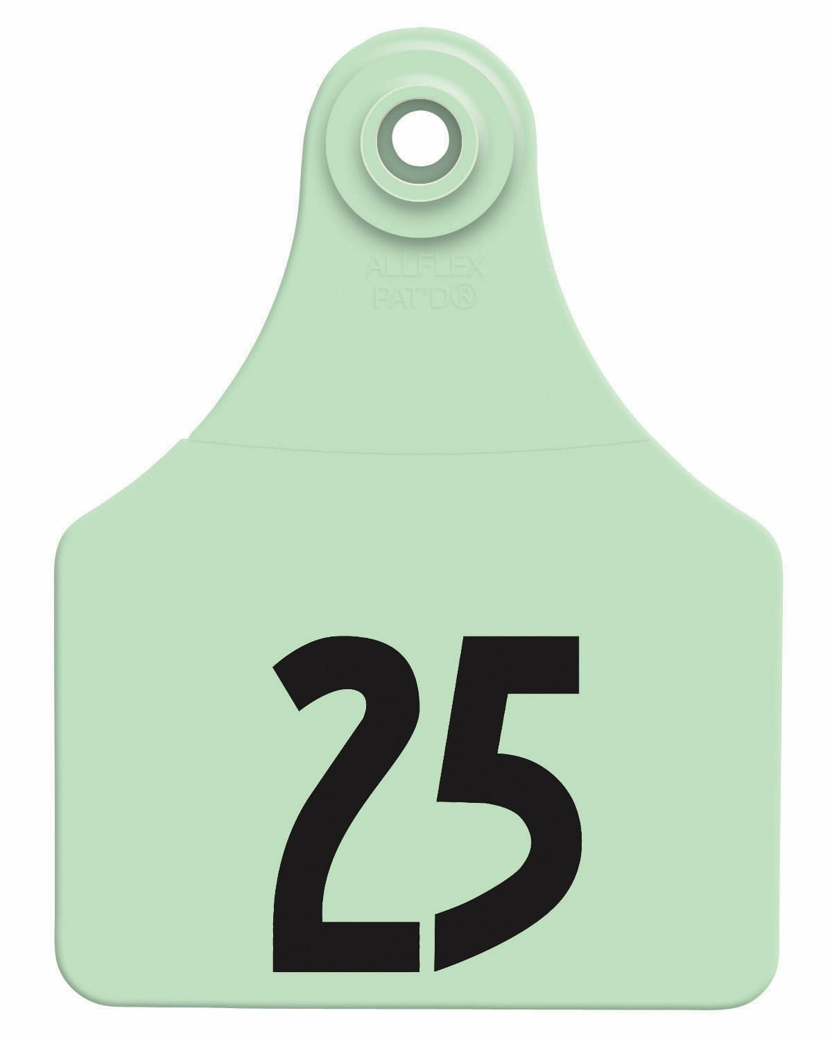 Allflex Global Numbered 2-Piece Ear Tags, 25 ct