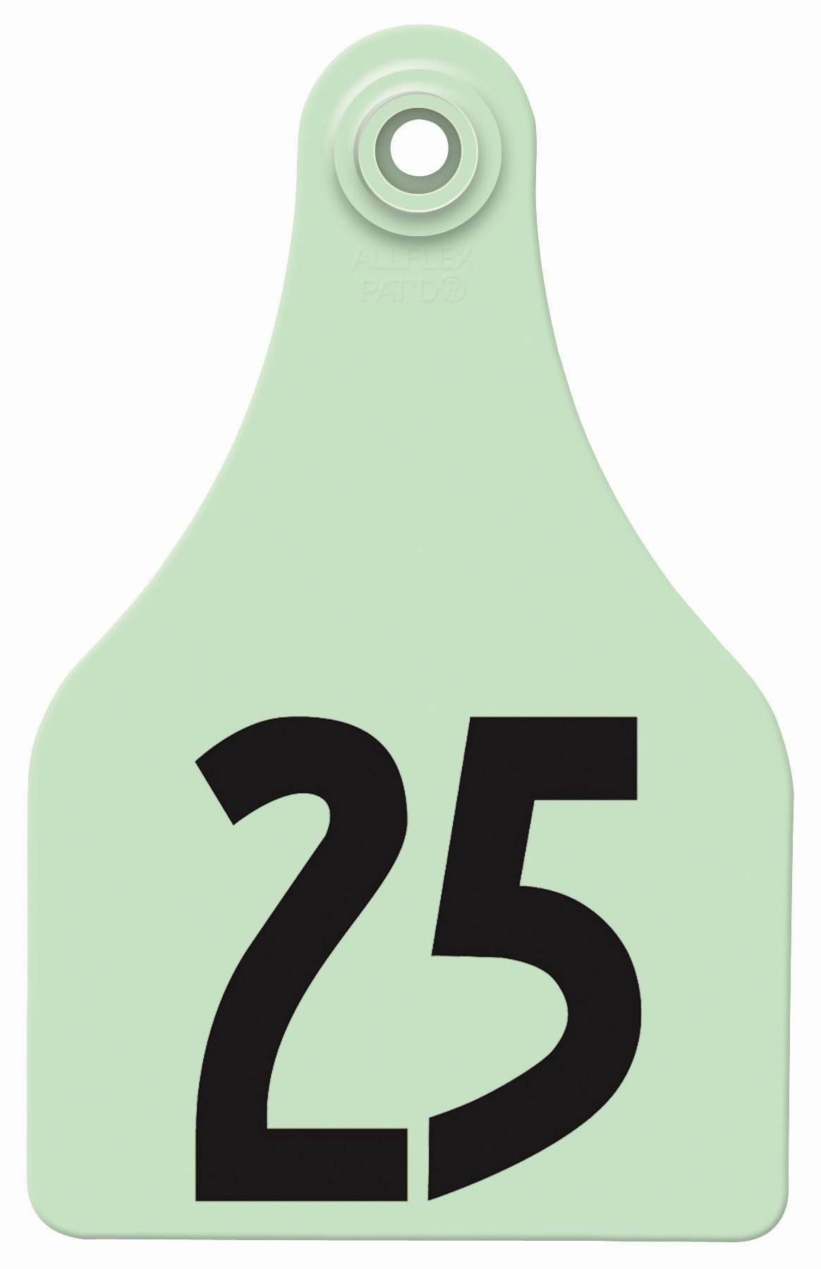 Allflex Global Numbered 2-Piece Ear Tags, 25 ct