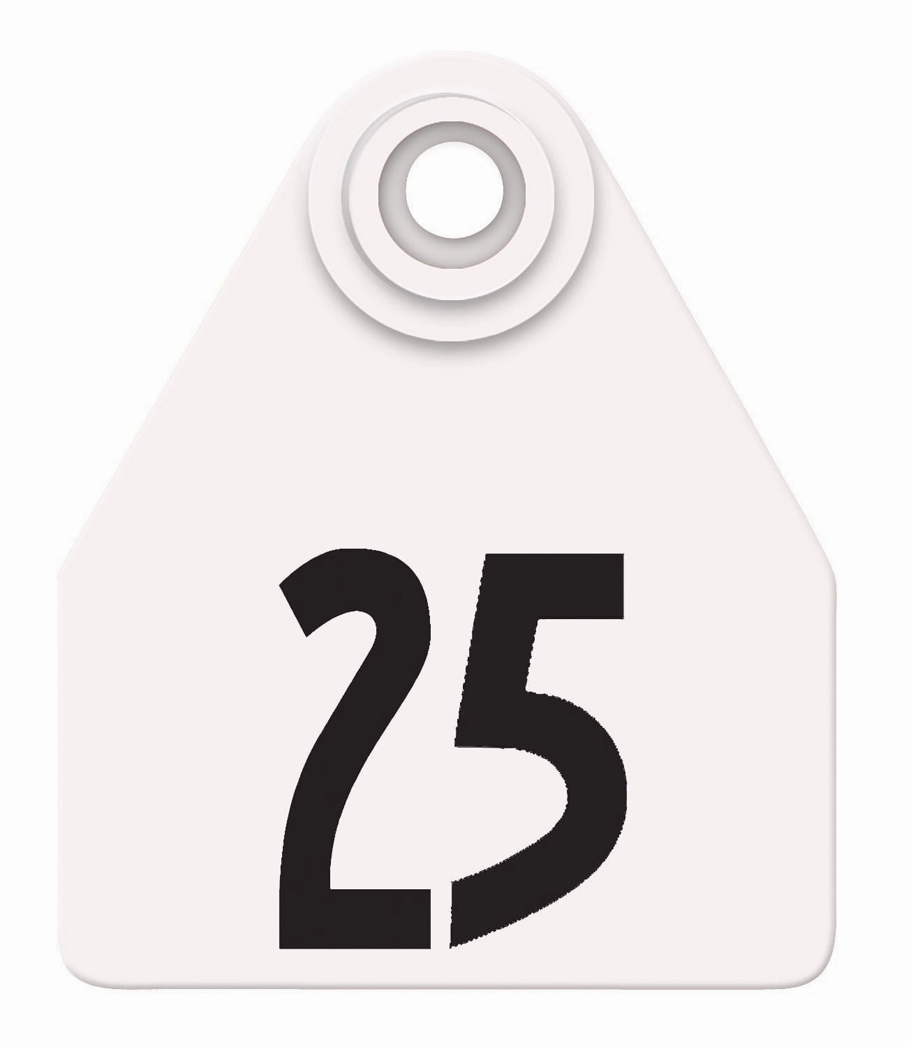 Allflex Global Numbered 2-Piece Ear Tags, 25 ct