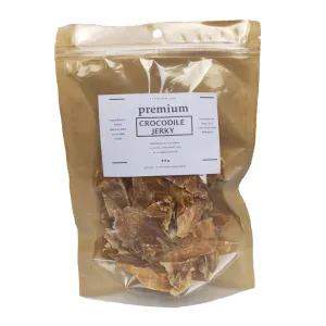 Alpha Origin Crocodile Jerky Grain-Free Dog Treats 80g no pull dog harness nylon dog leash dog walking set dog vest harness pet lead